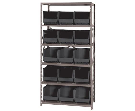 GIANT OPEN HOPPER BIN STORAGE SYSTEM