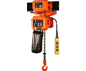 BISON 3-PHASE ELECTRIC CHAIN HOIST WITH MOTORIZED TROLLEY