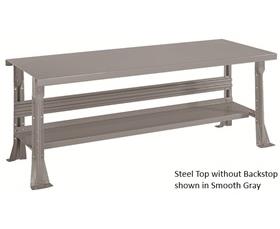 ADJUSTABLE HEIGHT OPEN LEG WORKCENTER - 2300 SERIES WITH SHELF