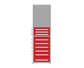MODULAR DRAWERS FOR 36&quot; WIDE LYON INDUSTRIAL CLIP SHELVING