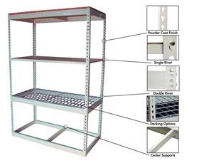 SPACE PLUS USA RIVET SHELVING