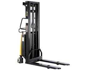 DOUBLE MAST STACKER WITH POWER LIFT